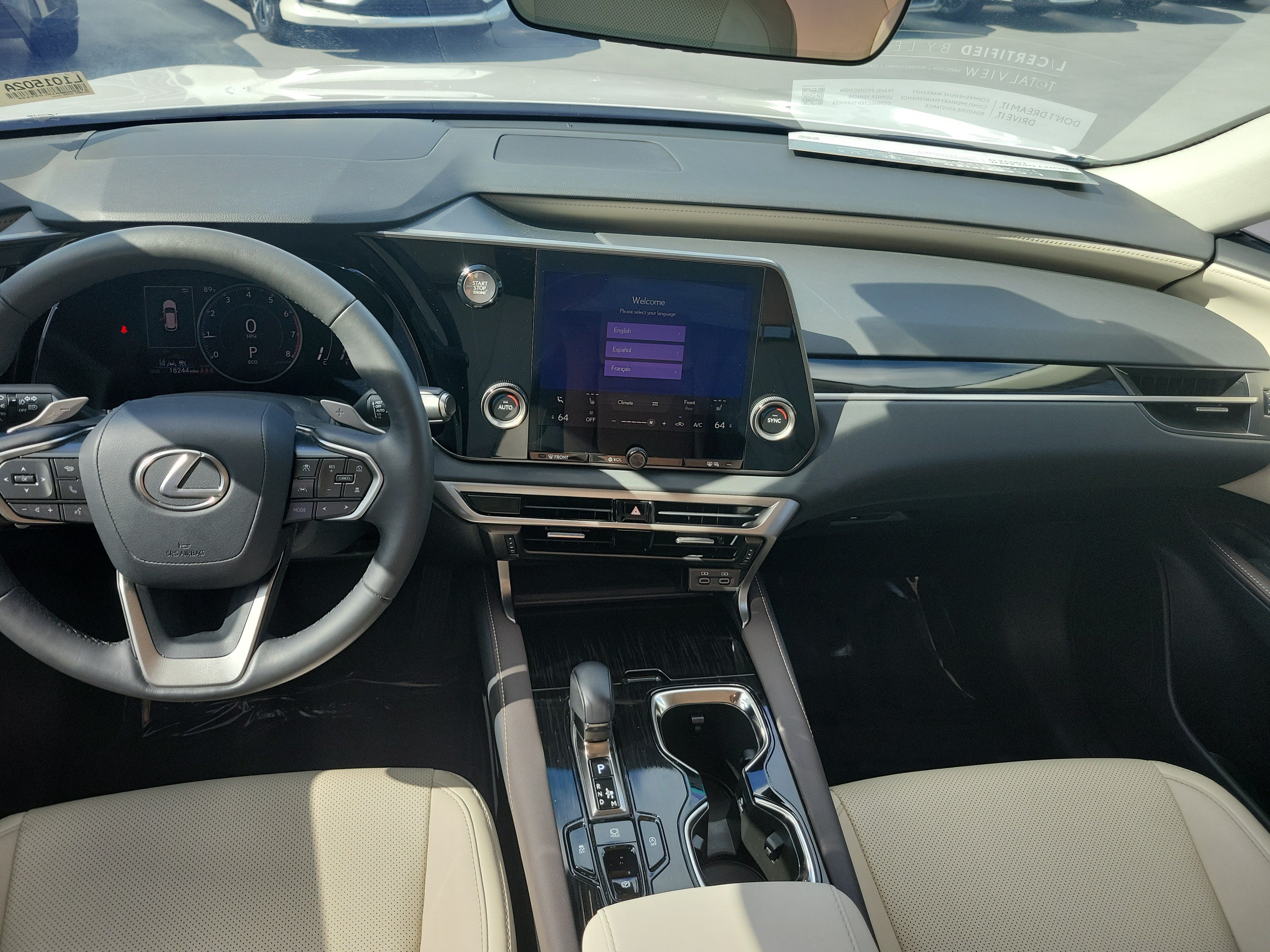 Certified 2024 Lexus RX 350 FWD w/ Technology Package image 15