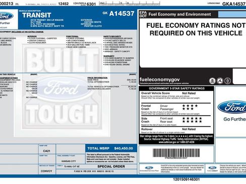 Used 2016 Ford Transit 350 XLT image 5