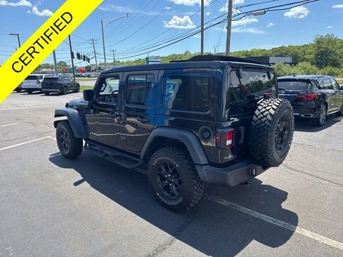 Used 2021 Jeep Wrangler Unlimited Sport AWD/4WD image 4