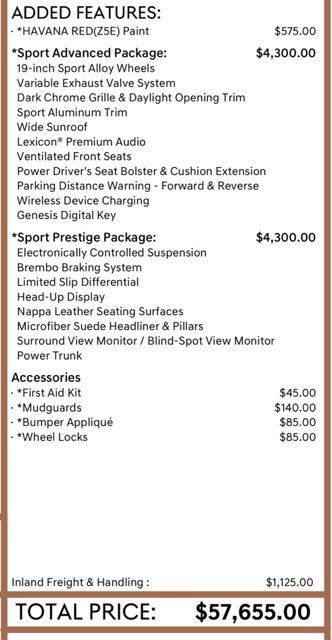Used 2023 Genesis G70 3.3T w/ Sport Prestige Package AWD/4WD image 25