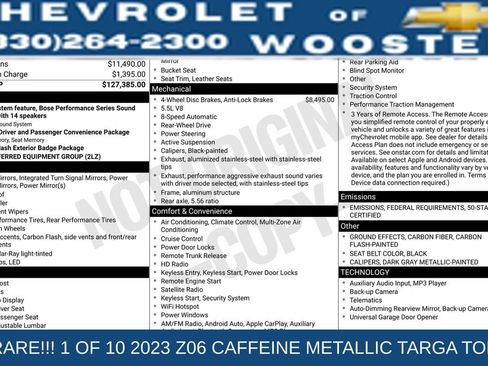 Used 2023 Chevrolet Corvette Z06 image 41