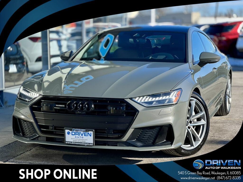 Used 2023 Audi A7 3.0T Prestige w/ S Line Black Optic Package AWD/4WD image 1