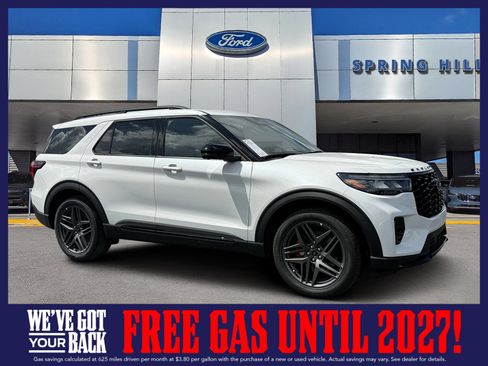 New 2026 Ford Explorer ST w/ Sun And Sound Package RWD image 1
