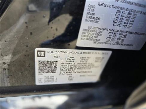 Used 2022 Chevrolet Silverado 1500 Custom RWD image 10