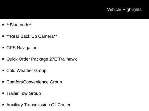 Used 2019 Jeep Cherokee Trailhawk w/ Comfort/Convenience Group image 10