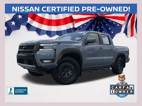 Certified 2025 Nissan Frontier PRO-4X w/ Pro Convenience Package AWD/4WD image 1
