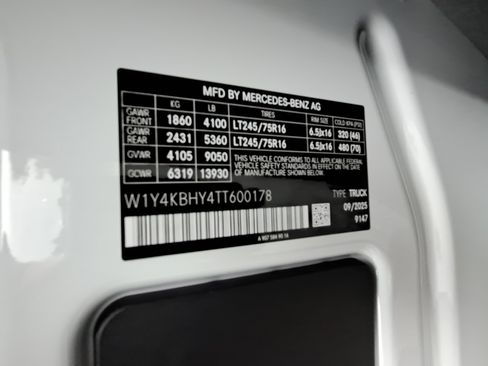 New 2026 Mercedes-Benz Sprinter 144 Cargo image 35