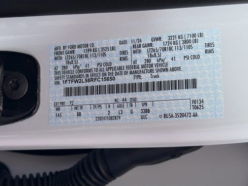 Used 2024 Ford F150 STX w/ Equipment Group 201A FX4 image 32