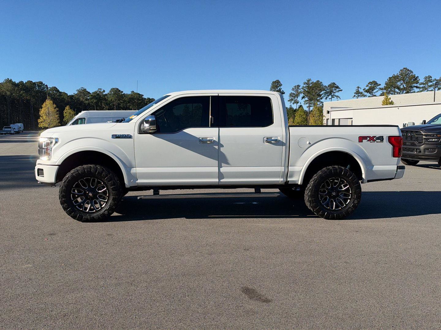 Used 2020 Ford F150 Platinum w/ Technology Package AWD/4WD image 4
