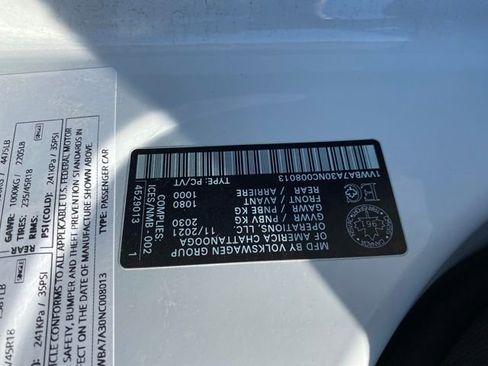 Used 2022 Volkswagen Passat 2.0T image 25