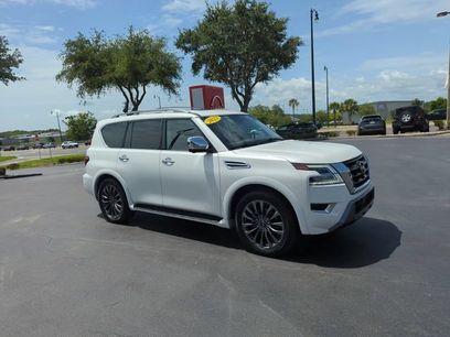 Certified 2023 Nissan Armada Platinum w/ Captain's Chairs Package