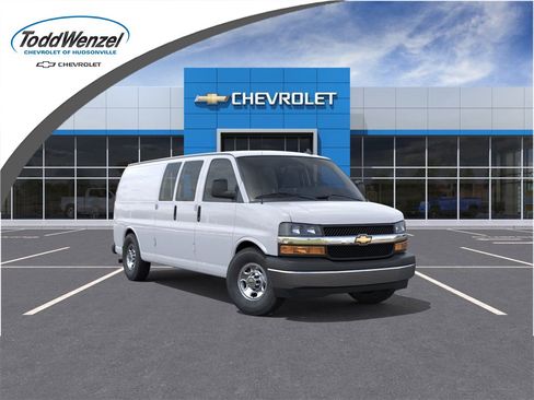 New 2025 Chevrolet Express 3500 Work Van w/ Driver Convenience Package image 1
