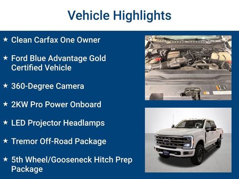 Certified 2024 Ford F350 Platinum w/ Tremor Off-Road Package image 3