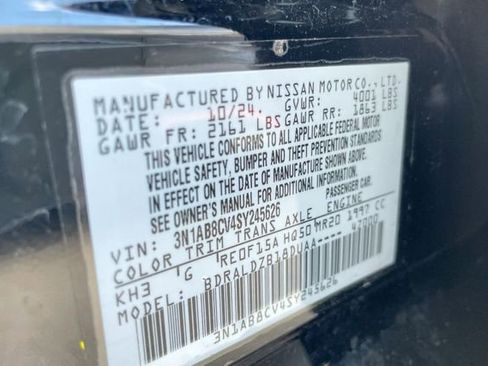 Used 2025 Nissan Sentra SV w/ All-Weather Package image 24