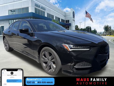 Used 2023 Acura TLX w/ A-SPEC Pkg image 1