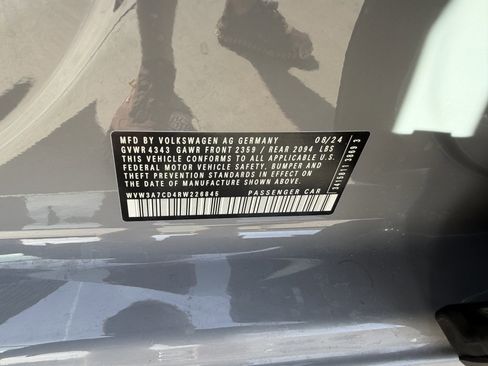 Used 2024 Volkswagen GTI SE w/ SE Leather Seats Package image 46