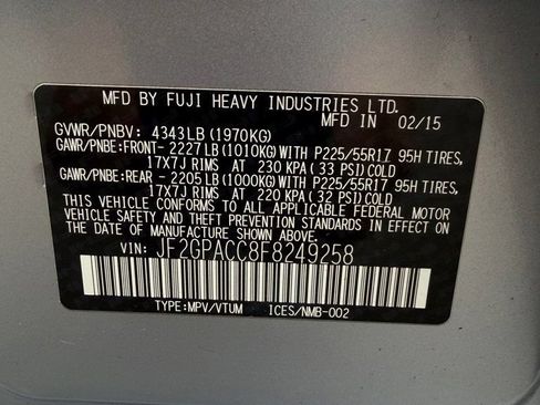 Used 2015 Subaru Crosstrek 2.0i Premium AWD/4WD image 16