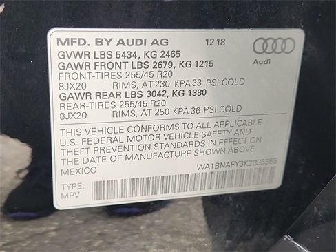 Used 2019 Audi Q5 2.0T Premium Plus w/ Premium Plus Package image 35