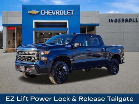 Used 2022 Chevrolet Silverado 1500 Custom Trail Boss w/ LPO, Dark Essentials Package image 25