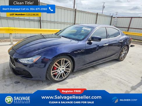 Used 2015 Maserati Ghibli S Q4 AWD/4WD image 1
