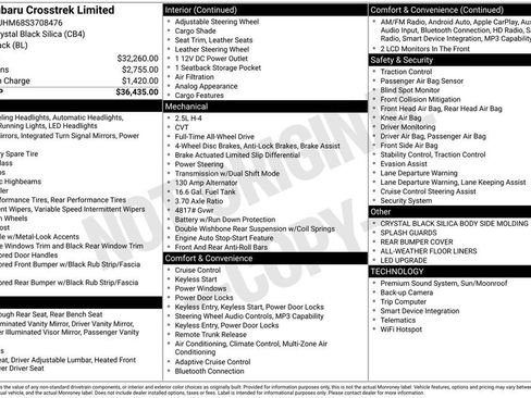 Certified 2025 Subaru Crosstrek 2.5i Limited image 8