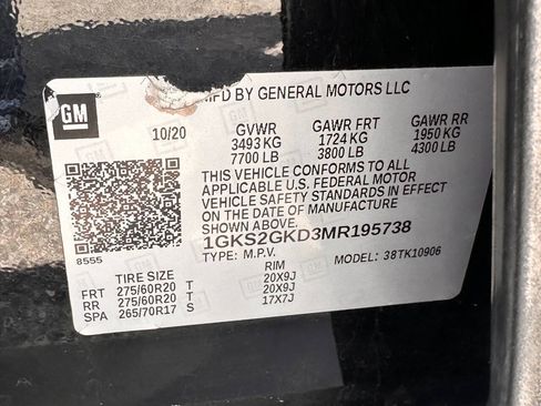 Used 2021 GMC Yukon XL SLT AWD/4WD image 10