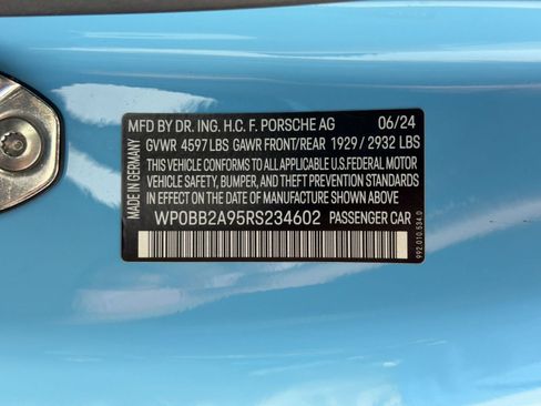 Certified 2024 Porsche 911 Targa 4 GTS AWD/4WD image 24