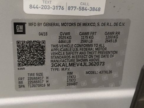 Used 2018 GMC Terrain SLE FWD image 33