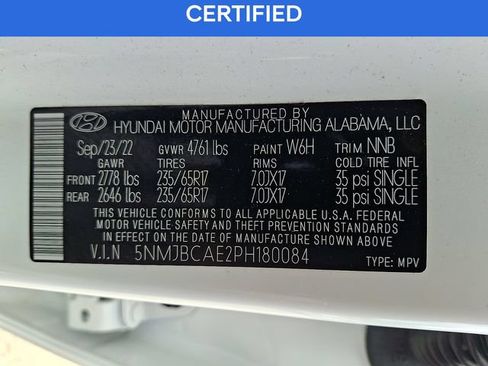 Certified 2023 Hyundai Tucson SEL AWD/4WD image 27