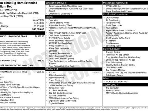 Used 2021 RAM 1500 Big Horn image 21