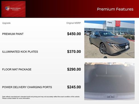 New 2026 Nissan Sentra SL w/ Floor Mat Package FWD image 3
