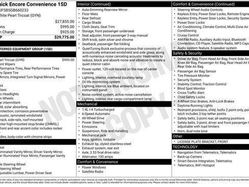 Used 2016 Buick Encore Convenience image 2