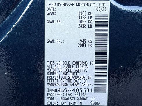 Used 2023 Nissan Altima 2.5 SR w/ SR Premium Package image 54