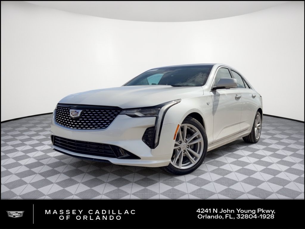 Certified 2024 Cadillac CT4 Luxury w/ Sun And Sound Package RWD image 1