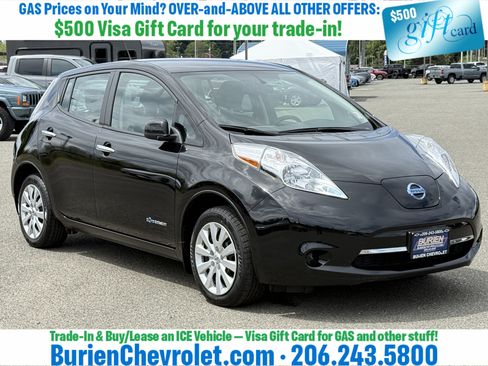 Used 2015 Nissan Leaf S w/ Charge Package FWD image 7