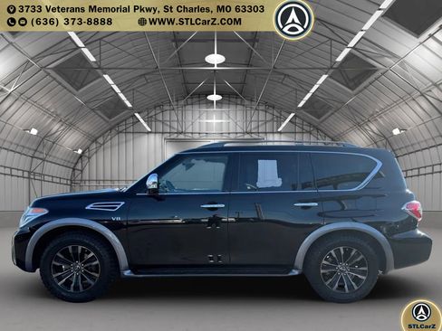 Used 2017 Nissan Armada Platinum w/ Interior Lighting Package image 6