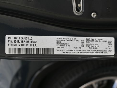 Used 2024 Jeep Wagoneer Series II w/ Convenience Group I image 48