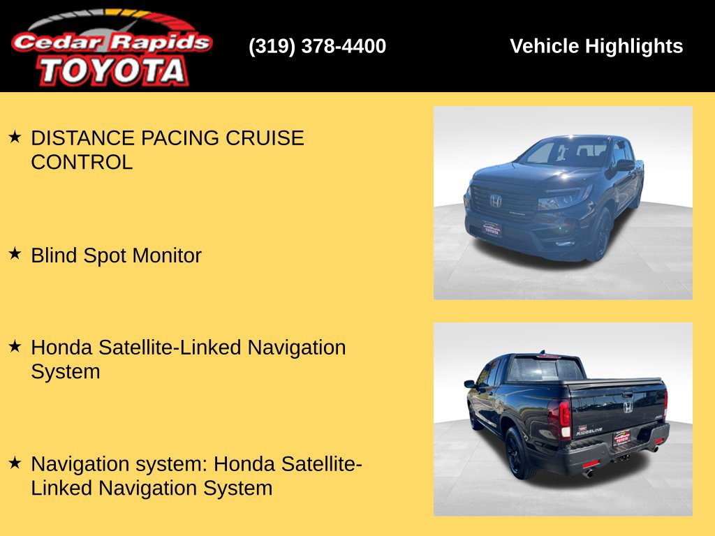 Used 2022 Honda Ridgeline Black Edition image 24