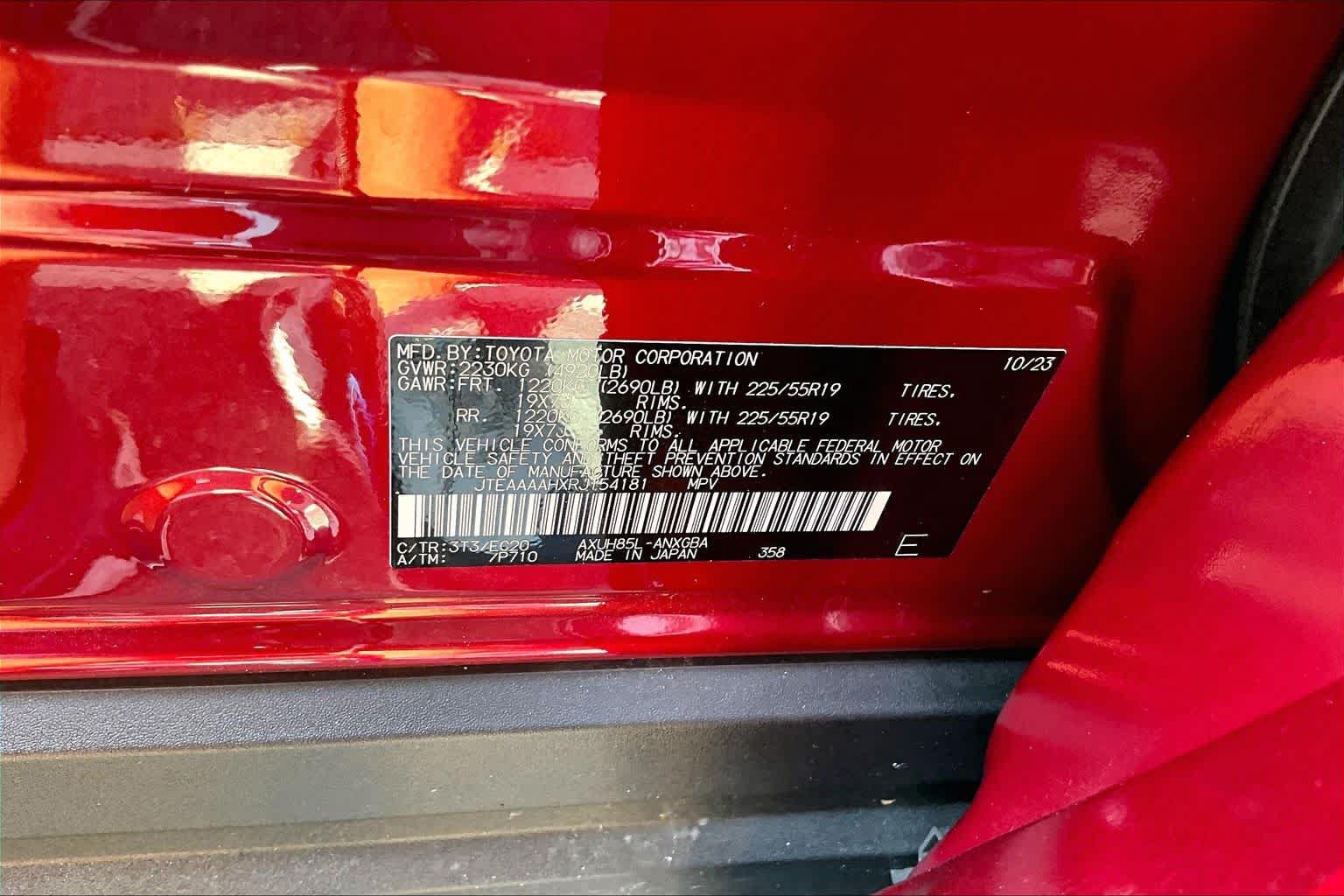 Used 2024 Toyota Venza Nightshade AWD/4WD image 29