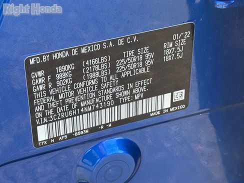 Used 2022 Honda HR-V Sport image 33