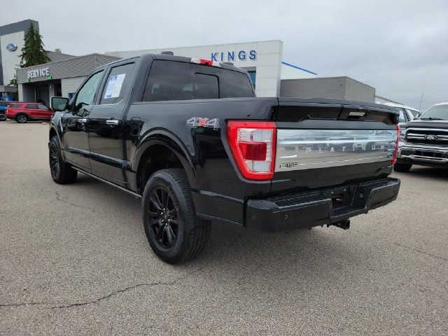 Certified 2022 Ford F150 Platinum w/ Equipment Group 701A High AWD/4WD image 3