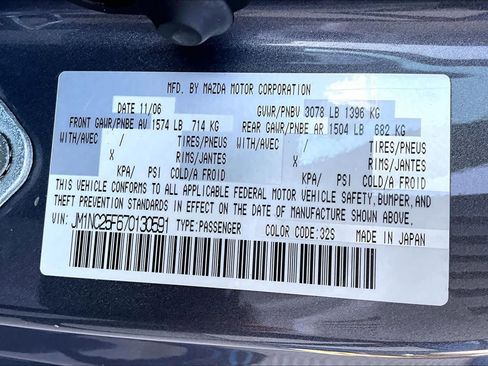 Used 2007 MAZDA MX-5 Miata Touring image 32