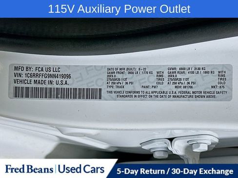 Certified 2022 RAM 1500 Big Horn image 32