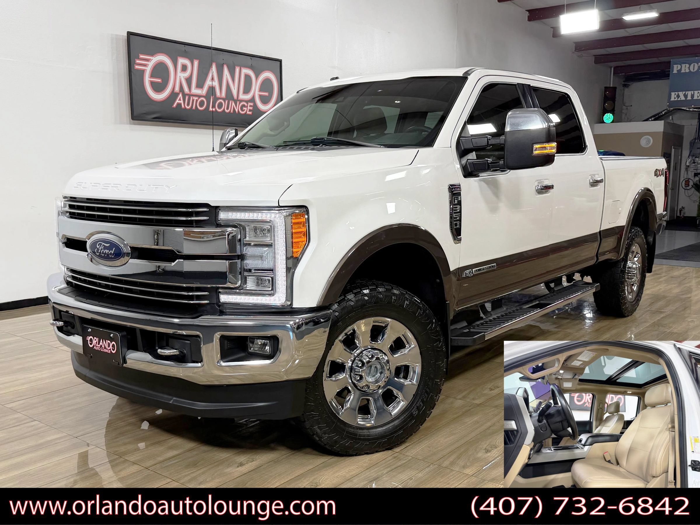 Used 2017 Ford F350 Lariat w/ Lariat Ultimate Package AWD/4WD image 1
