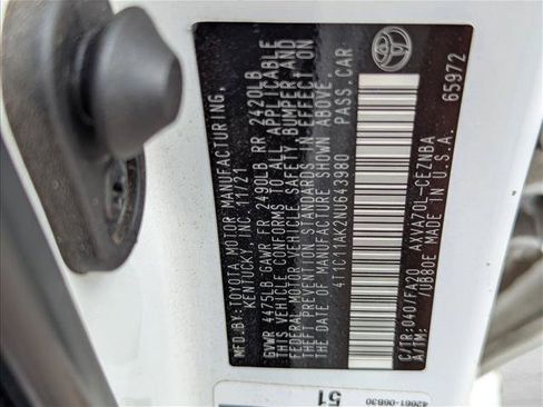 Used 2022 Toyota Camry LE FWD image 16