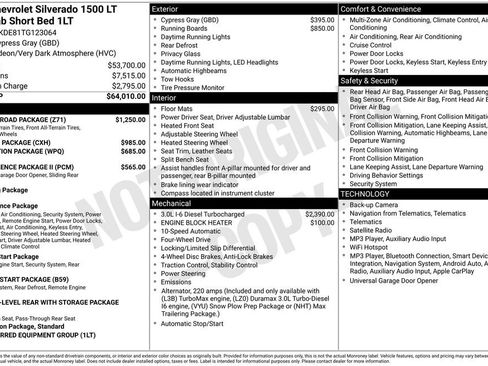Used 2026 Chevrolet Silverado 1500 LT w/ Z71 Off-Road Package AWD/4WD image 6