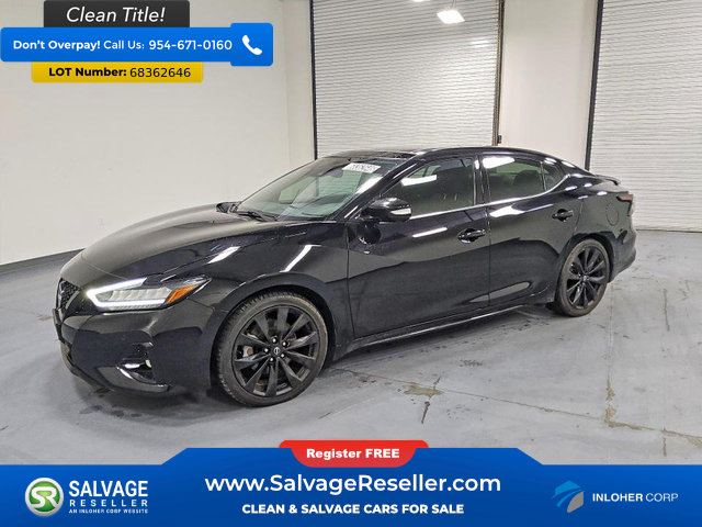 Used 2023 Nissan Maxima SR w/ Sport Mat Group FWD image 1