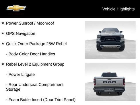Used 2020 RAM 1500 Rebel w/ Rebel Level 2 Equipment Group AWD/4WD image 19