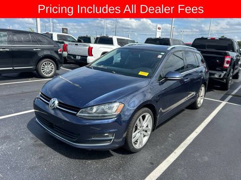 Used 2015 Volkswagen Golf TDI SEL w/ Lighting Package (SEL) FWD image 11