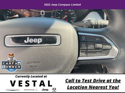 Used 2022 Jeep Compass Limited AWD/4WD image 14